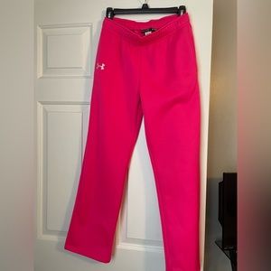 Under Armour pink sweatpants